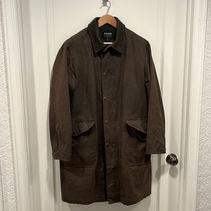 Filson Trench Coat with wool liner vest